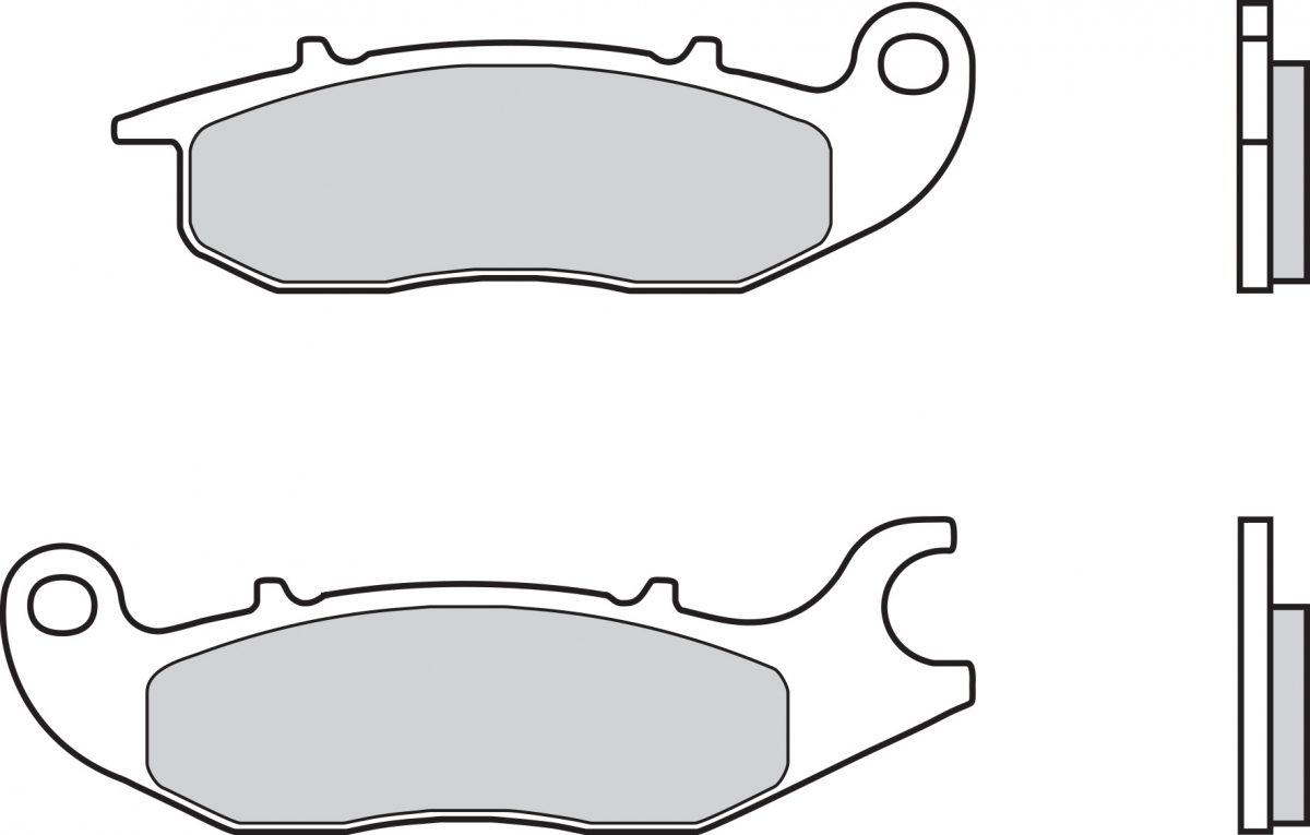 07HO5606 BRAKE PADS ORGANIC GENUINE