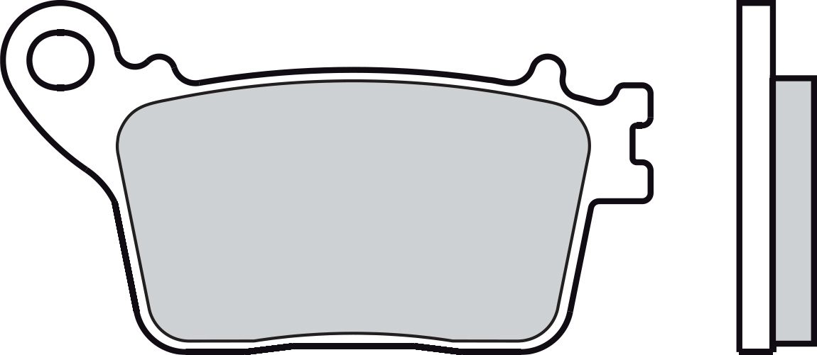 07HO59SP BRAKE PADS SINTER