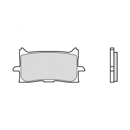 07HO62LA BRAKE PADS SINTER