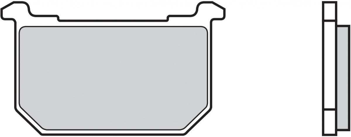 07KA0506 BRAKE PADS ORGANIC GENUINE