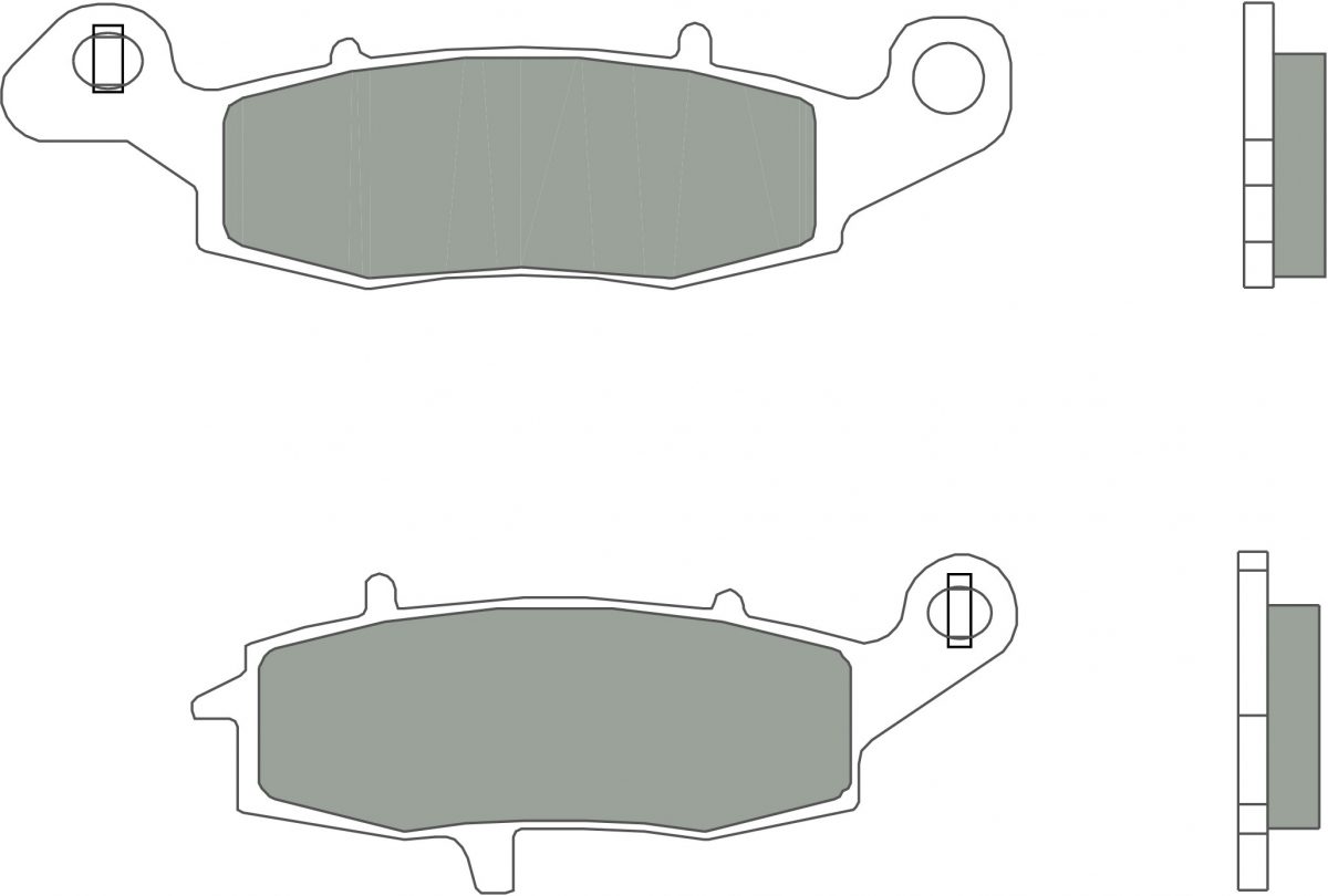 07KA15SP BRAKE PADS SINTER