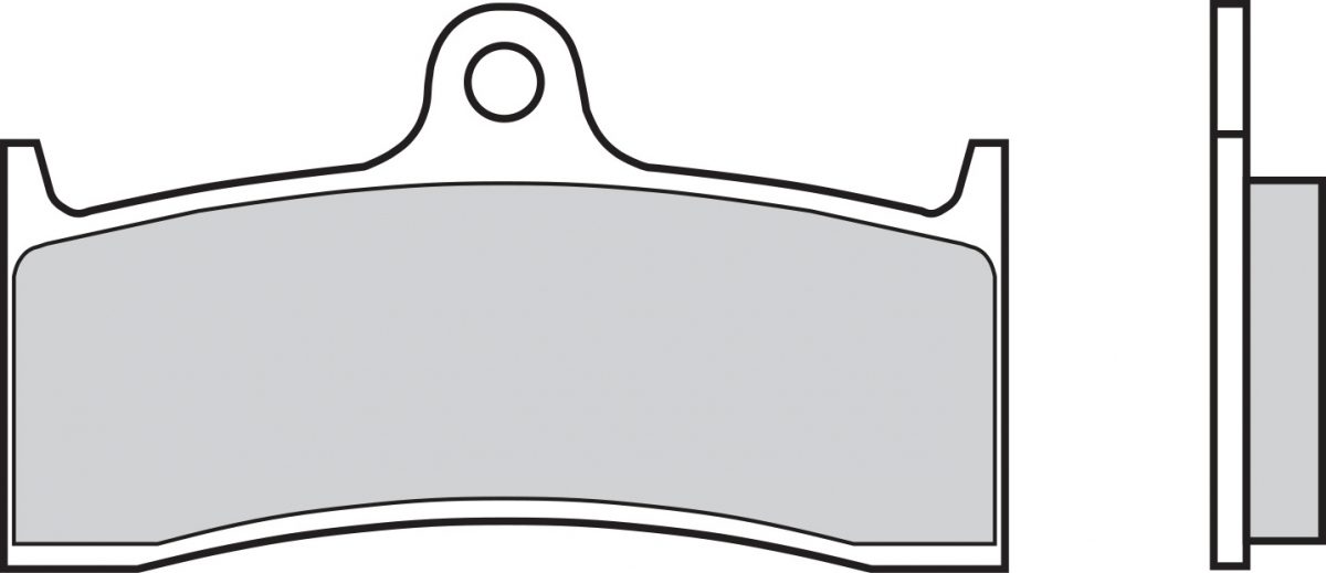 07KA2009 BRAKE PADS ORGANIC GENUINE