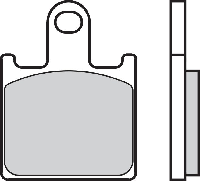 07KA28LA BRAKE PADS SINTER