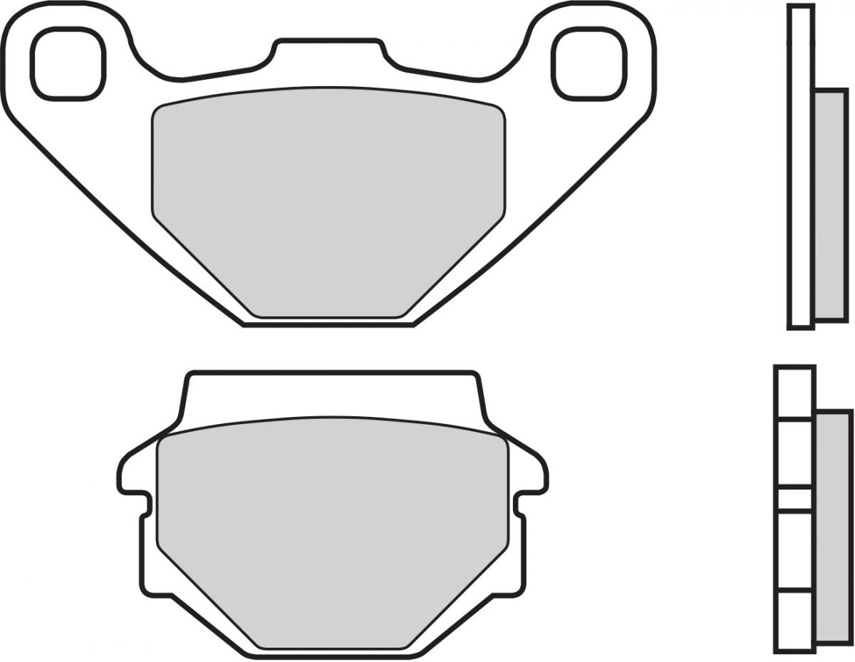 07KS04SD BRAKE PADS SINTER