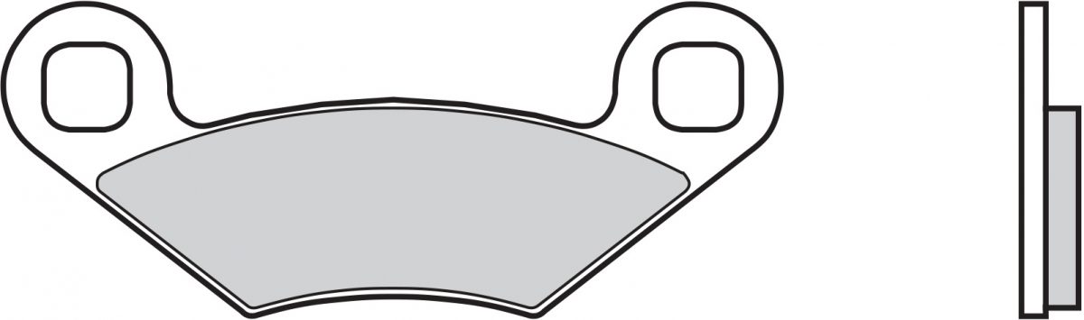 07PO0106 BRAKE PADS ORGANIC GENUINE