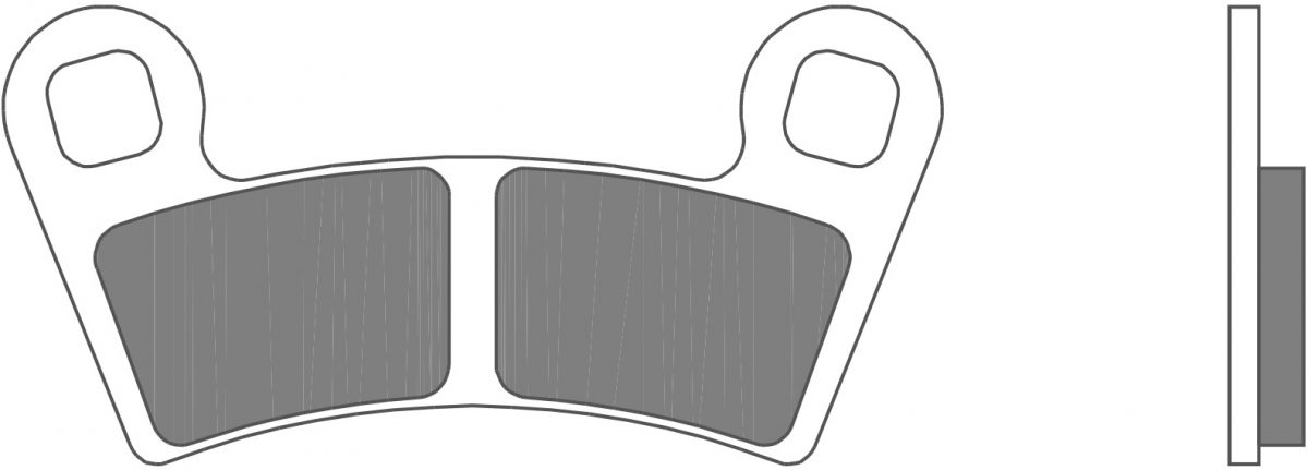 07PO09SD BRAKE PADS SINTER