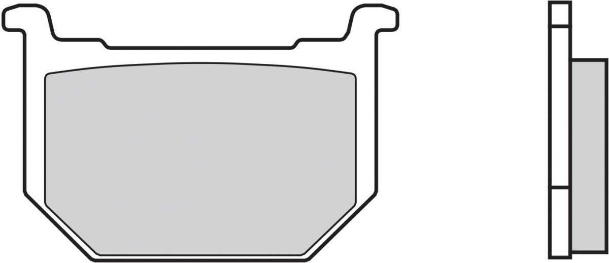07SU0312 BRAKE PADS ORGANIC GENUINE
