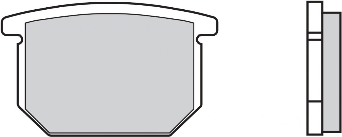 07SU0412 BRAKE PADS ORGANIC GENUINE