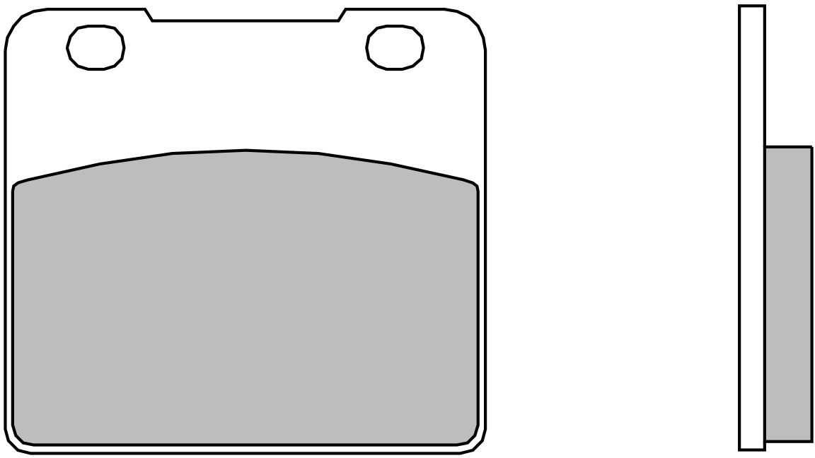 07SU06SA BRAKE PADS SINTER