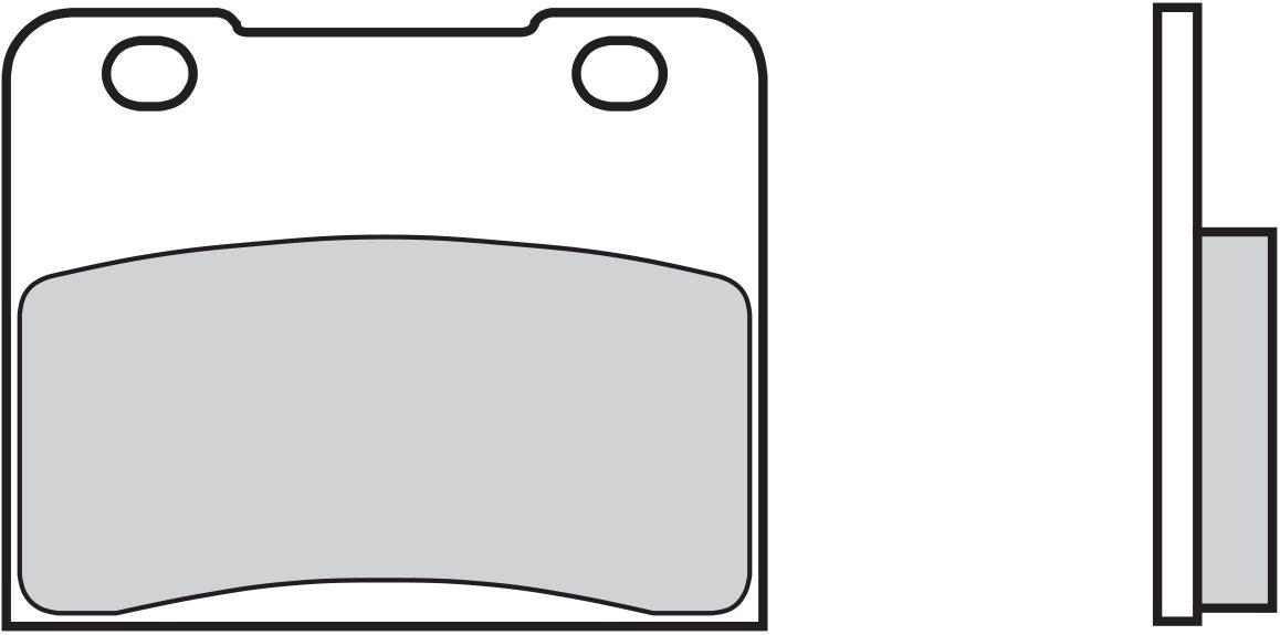 07SU0707 BRAKE PADS ORGANIC GENUINE