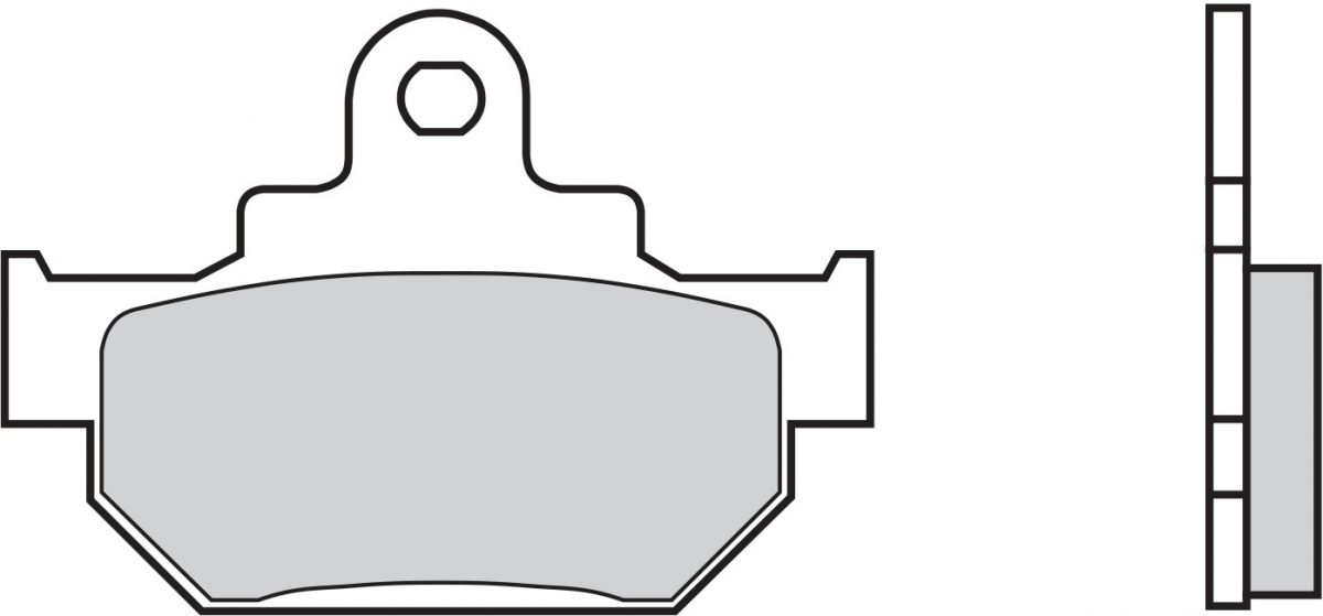 07SU0808 BRAKE PADS ORGANIC GENUINE