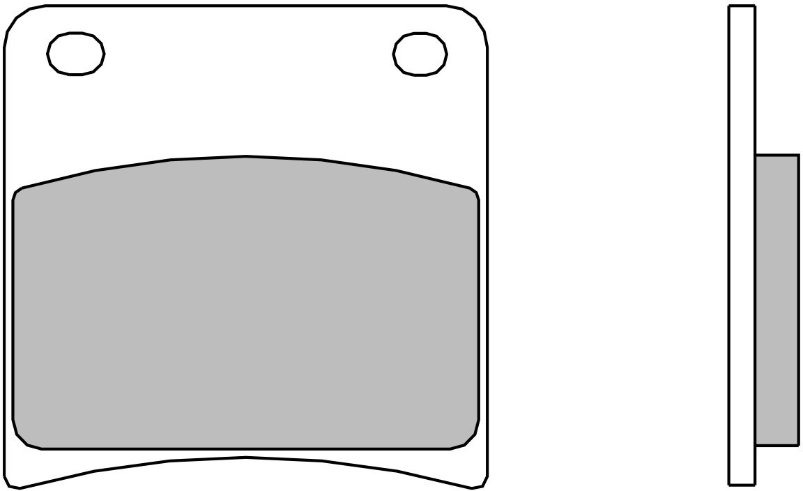 07SU13SA BRAKE PADS SINTER
