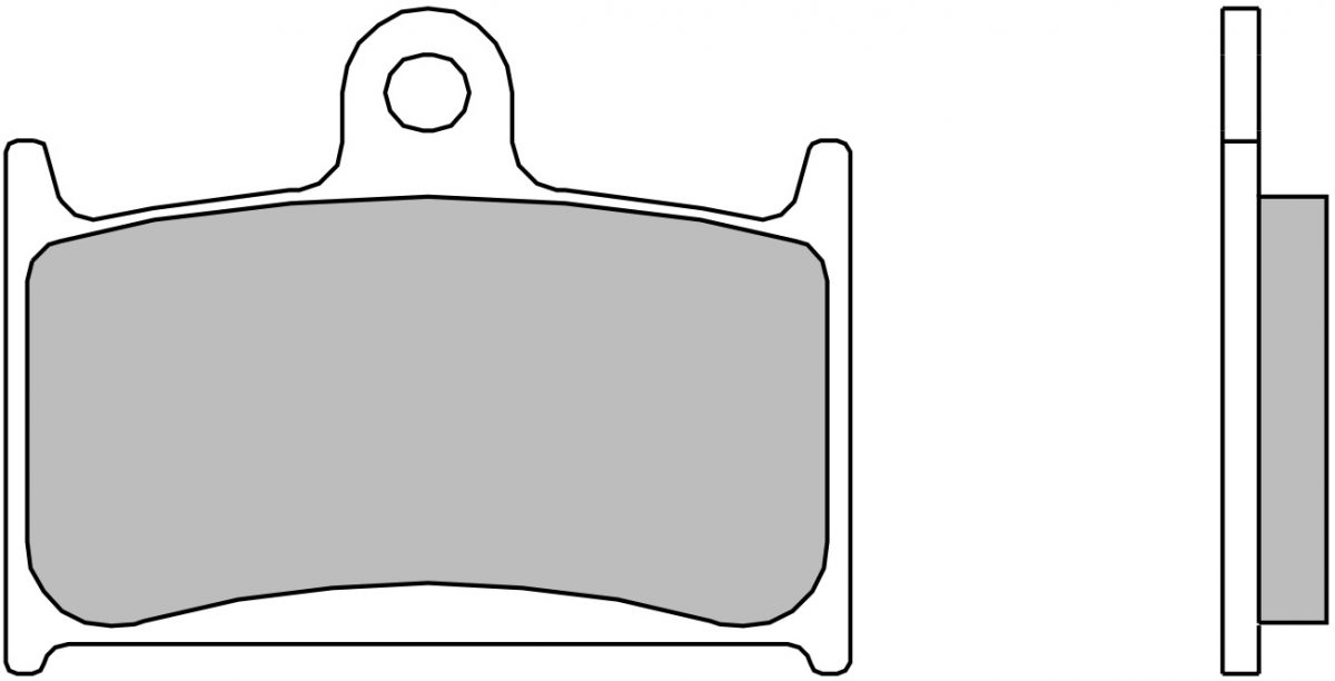 07SU1407 BRAKE PADS ORGANIC GENUINE