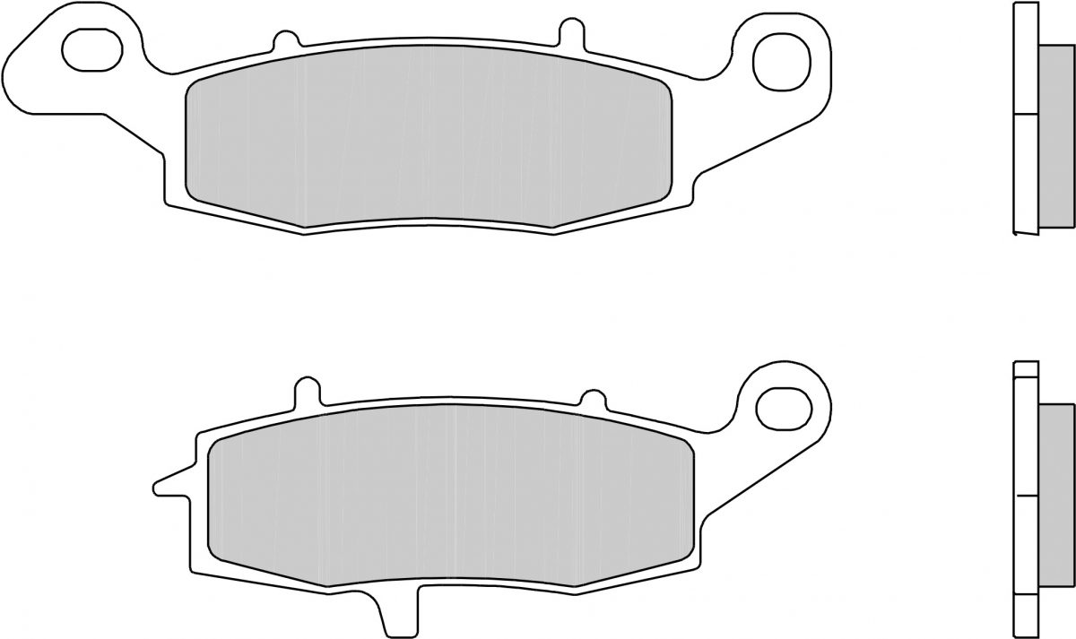 07SU16SP BRAKE PADS SINTER