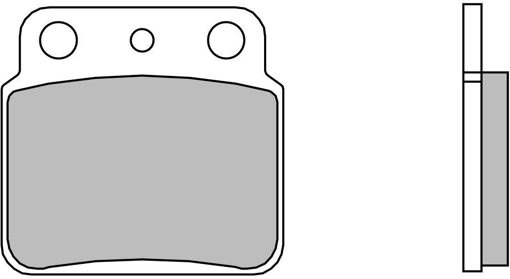 07SU2906 BRAKE PADS ORGANIC GENUINE
