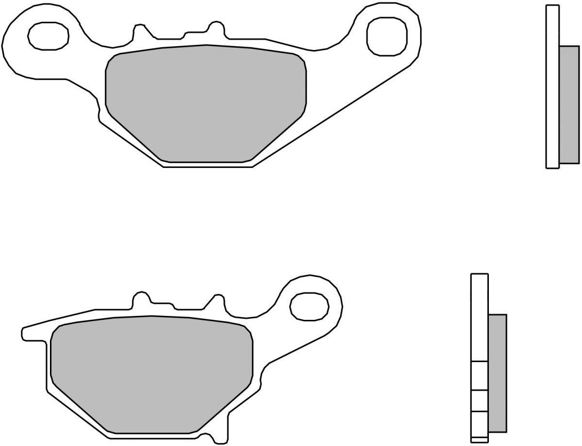 07SU31SD BRAKE PADS SINTER