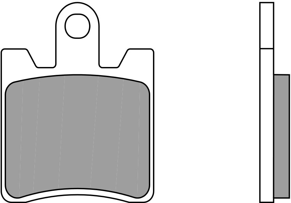 07YA09SA BRAKE PADS SINTER