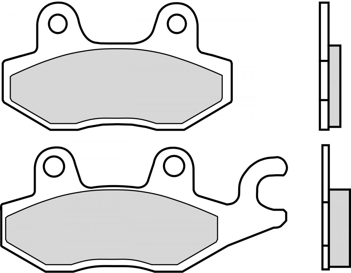 07YA20TT BRAKE PADS ORGANIC