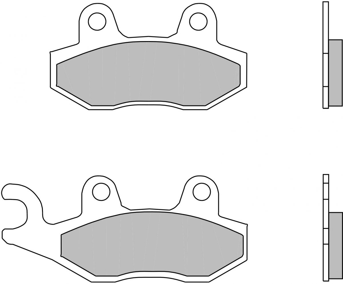 07YA21LA BRAKE PADS SINTER