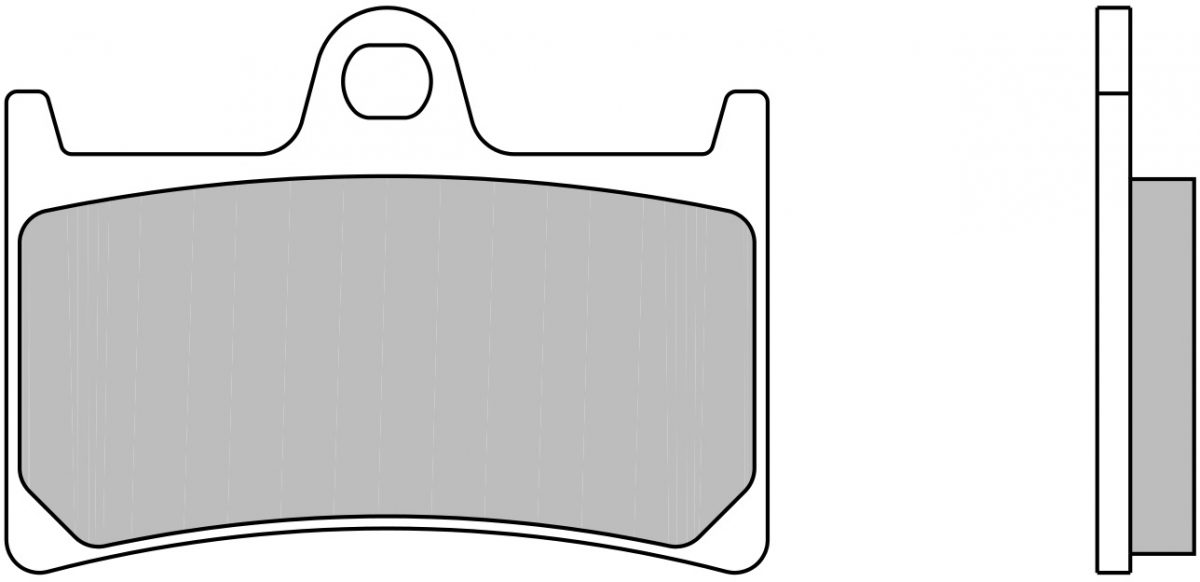 07YA23RC BRAKE PADS ORGANIC RACING