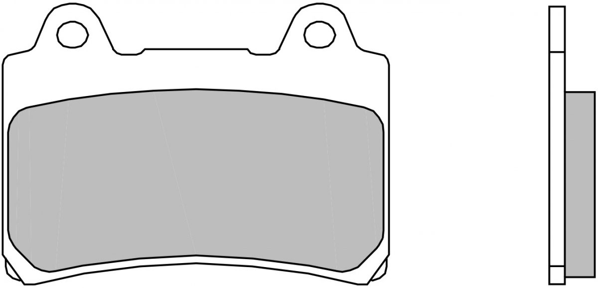 07YA3507 BRAKE PADS ORGANIC GENUINE