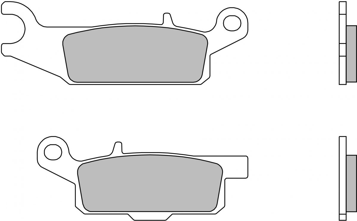 07YA48SD BRAKE PADS SINTER