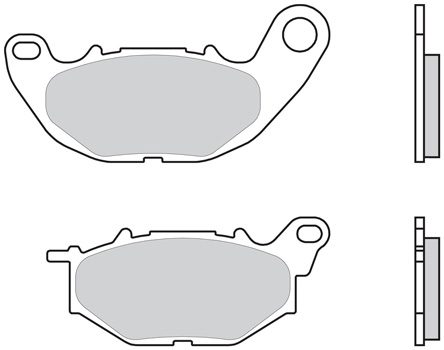 07YA52CC BRAKE PADS ORGANIC