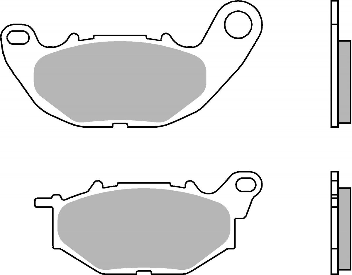 07YA52CC BRAKE PADS ORGANIC foto 2