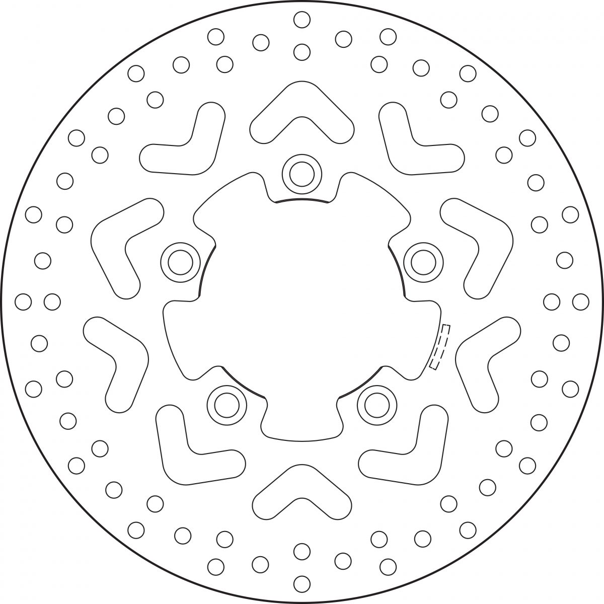 BRAKE DISC, 68B407B2