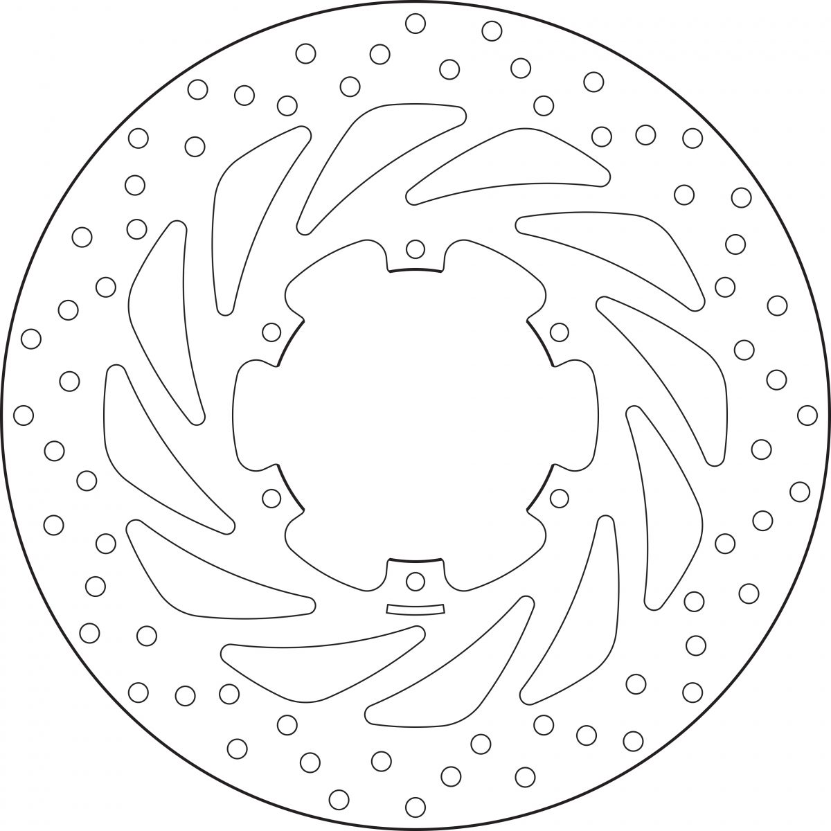 BRAKE DISC, 68B407G5