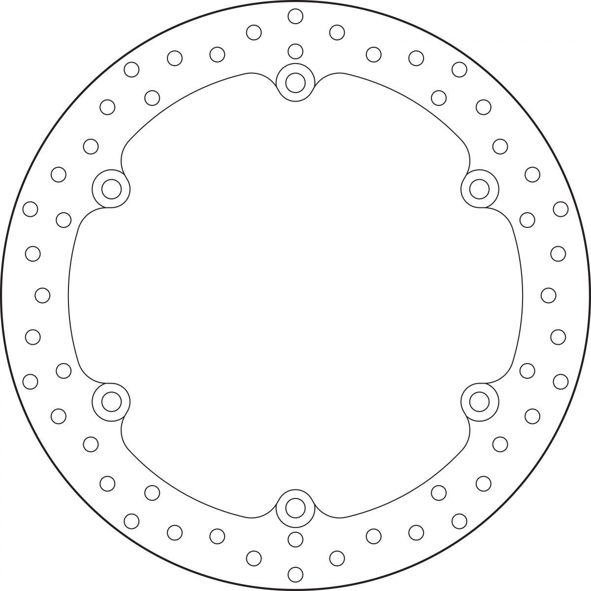 BRAKE DISC, 68B407K3