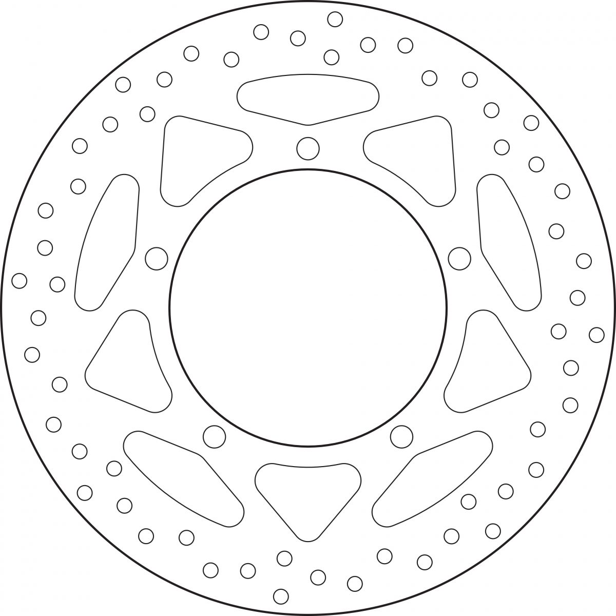 BRAKE DISC, 68B407L2