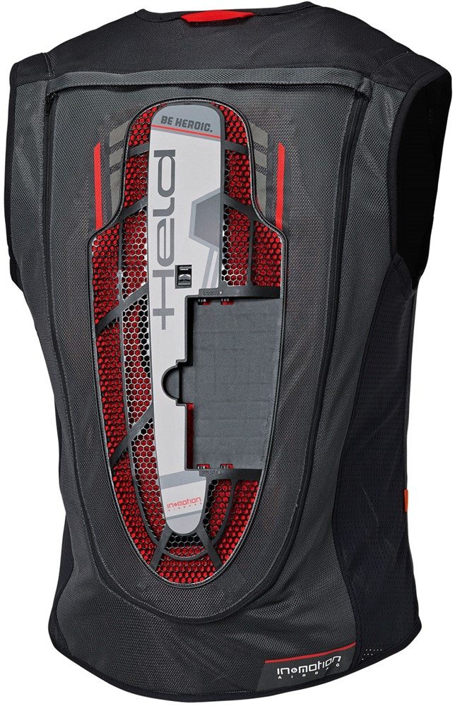Held eVest 2 Electronically activated airbag system with zipper anthracite size