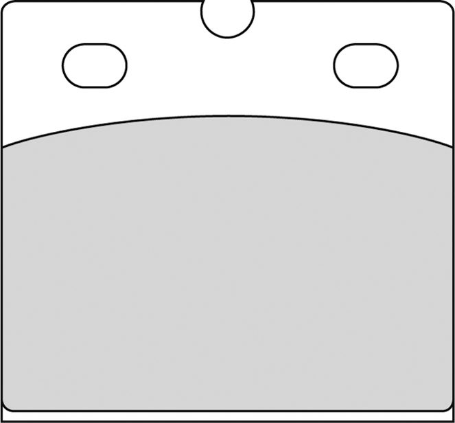 FDB108P BRAKE PADS ORGANIC