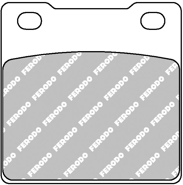 FDB183P BRAKE PADS ORGANIC