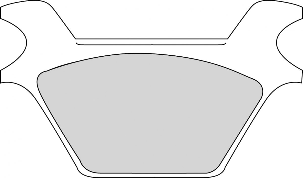 FDB2001P BRAKE PADS ORGANIC