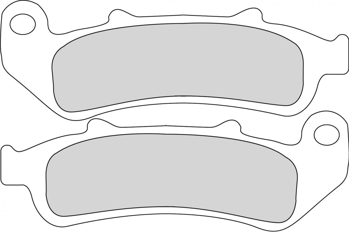 FDB2002P BRAKE PADS ORGANIC