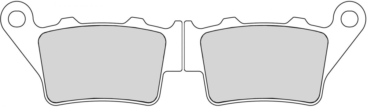 FDB2005P BRAKE PADS ORGANIC