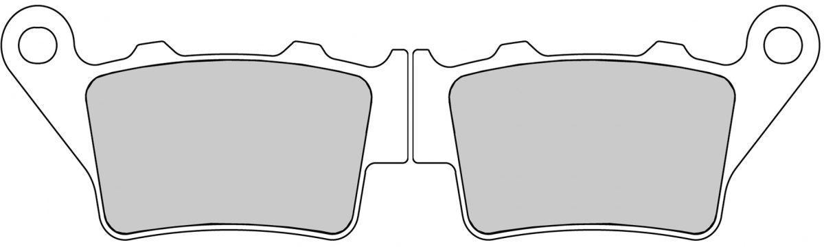 FDB2005EF BRAKE PADS ORGANIC