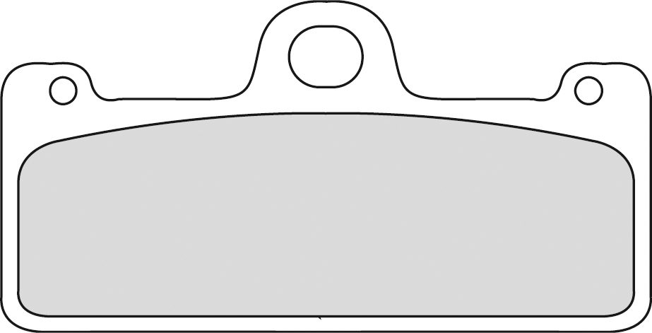 FDB2007P BRAKE PADS ORGANIC