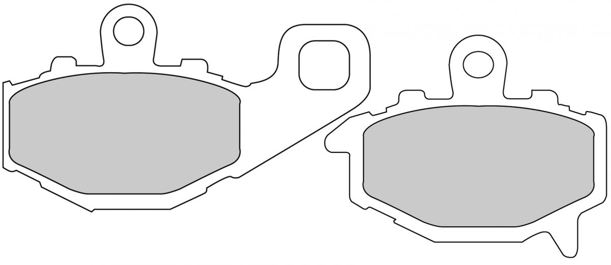 FDB2012EF BRAKE PADS ORGANIC