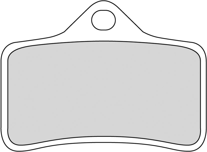 FDB2033P BRAKE PADS ORGANIC