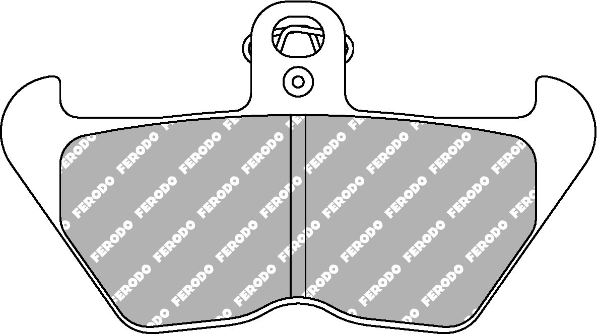 FDB2050P BRAKE PADS ORGANIC