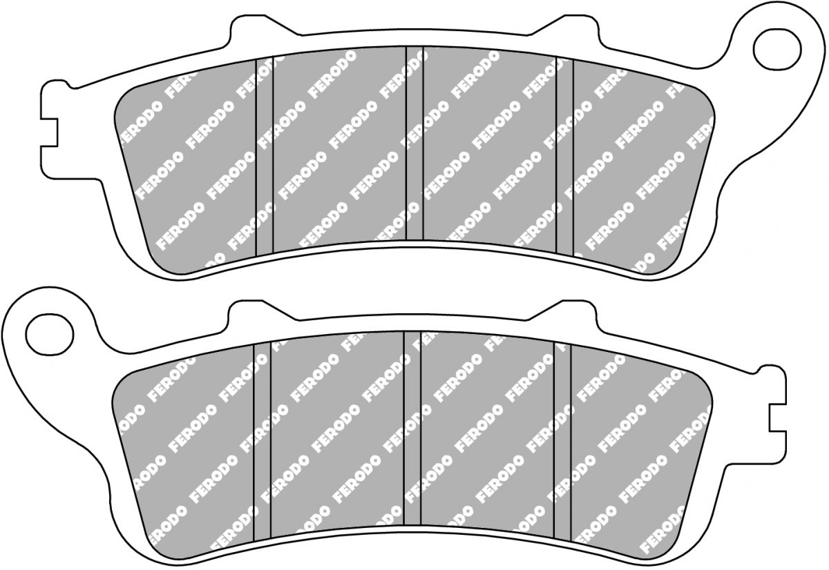 FDB2073P BRAKE PADS ORGANIC