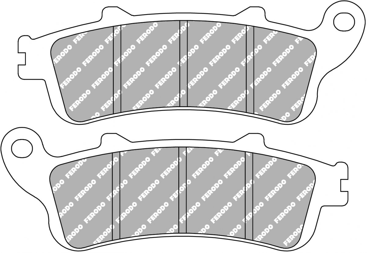 FDB2073EF BRAKE PADS ORGANIC