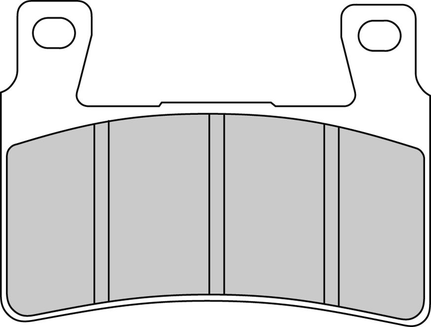 FDB2079XRAC BRAKE PADS SINTER