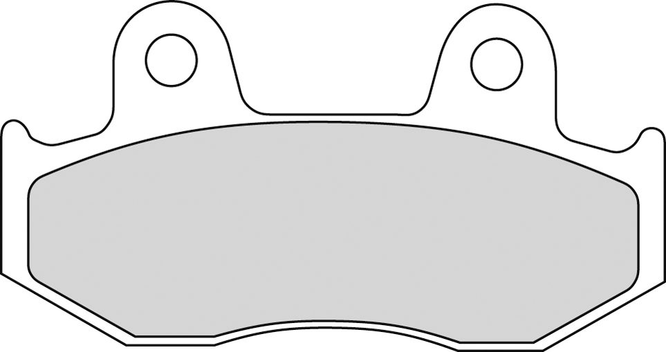 FDB2086P BRAKE PADS ORGANIC