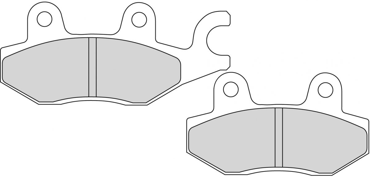 FDB2087EF BRAKE PADS ORGANIC