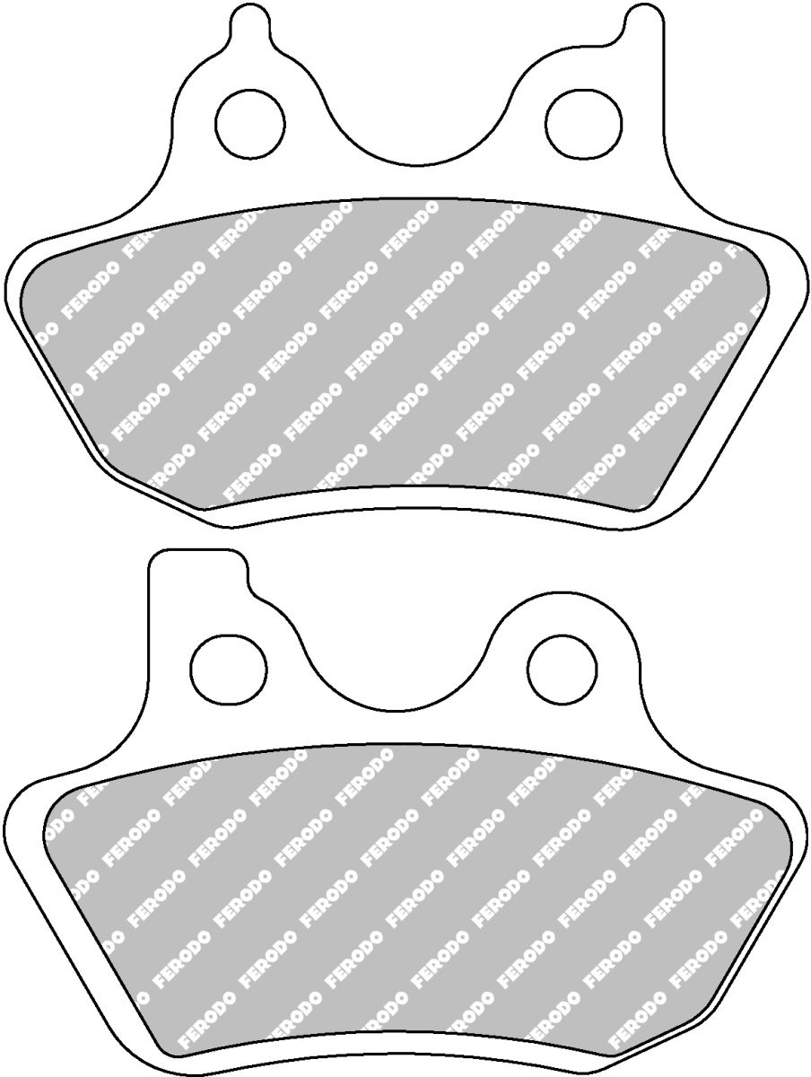 FDB2097P BRAKE PADS ORGANIC