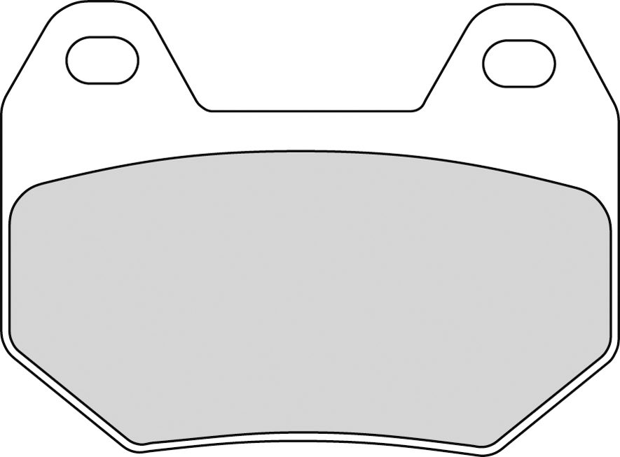 FDB2102P BRAKE PADS ORGANIC